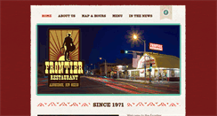 Desktop Screenshot of frontierrestaurant.com